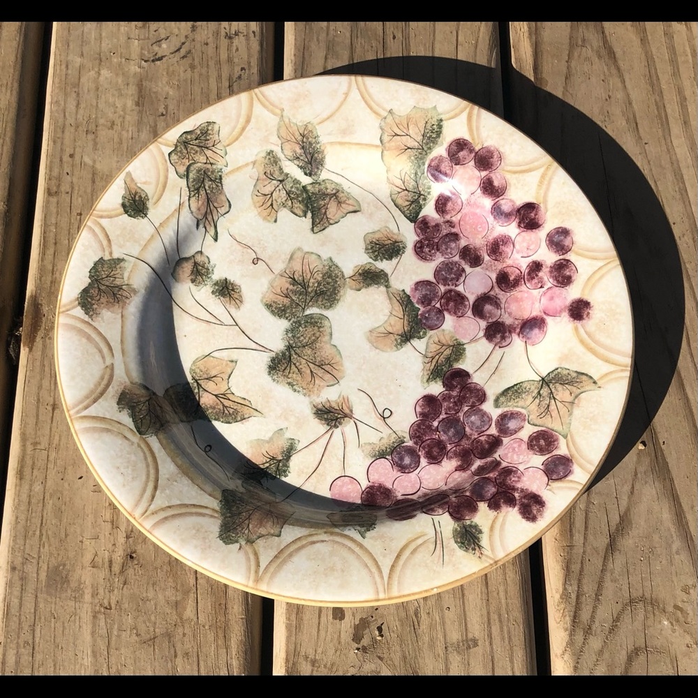 Oneida venito hand painted platter 12 inch